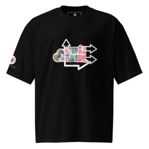 Oversized Evil Ink Aro Heavyweight T-Shirt