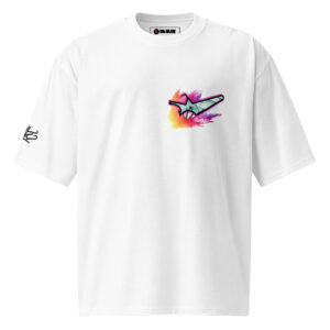 Evil Shark - Oversized Heavyweight T-Shirt