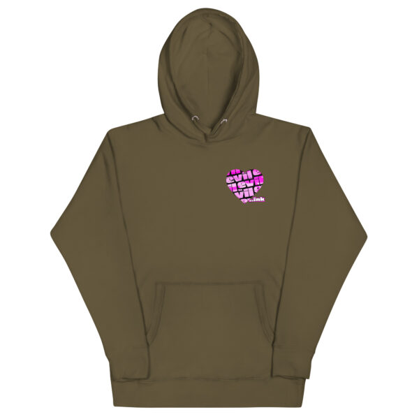 Evil Ink Pocket Heart - Unisex Hoodie